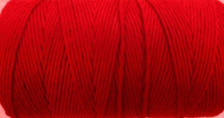 8/8 Cotton - Cherry - 1# - 1 in stock